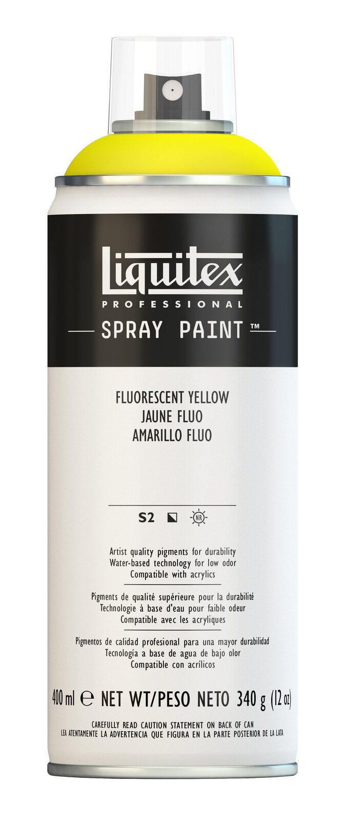 LIQUITEX Farba v spreji fluorescentná žltá 400ml Liquitex