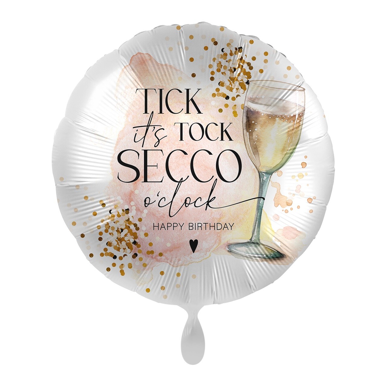Premioloon Fóliový balón Happy Birthday - Secco 43 cm