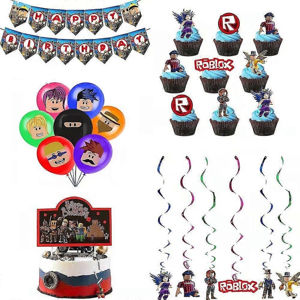HeliumKing Narodeninový párty set - Roblox