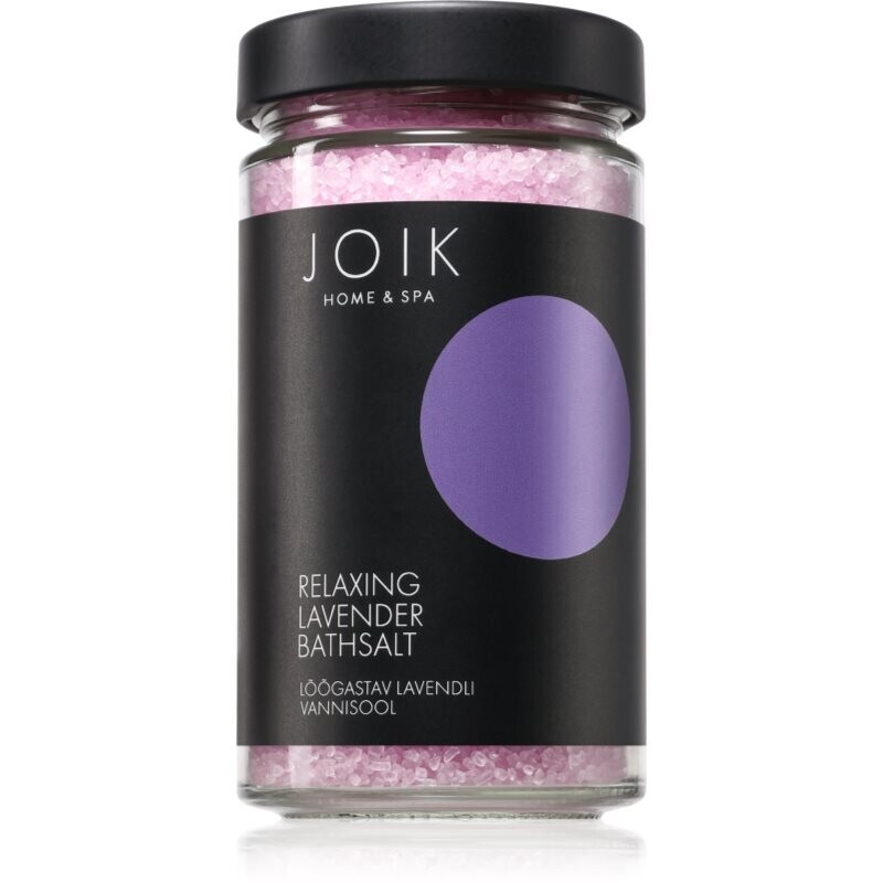 JOIK Home & Spa Lavender relaxačná soľ do kúpeľa 450 g