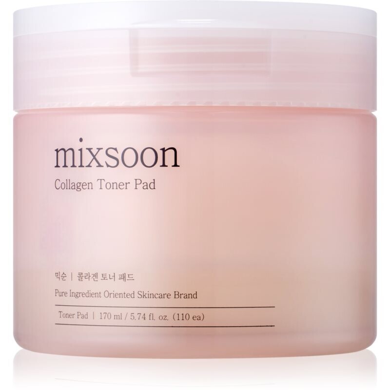 mixsoon Collagen tonizačné vankúšiky pre rozjasnenie a vyhladenie pleti 110x1 ks