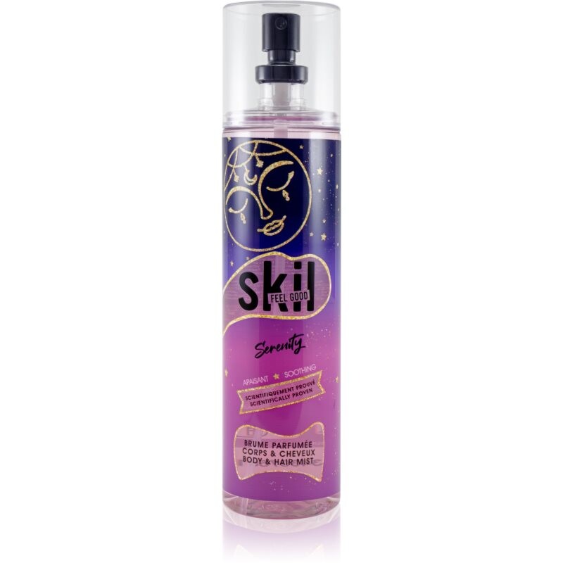 Skil Feel Good Serenity parfumovaná hmla na telo a vlasy pre ženy 250 ml