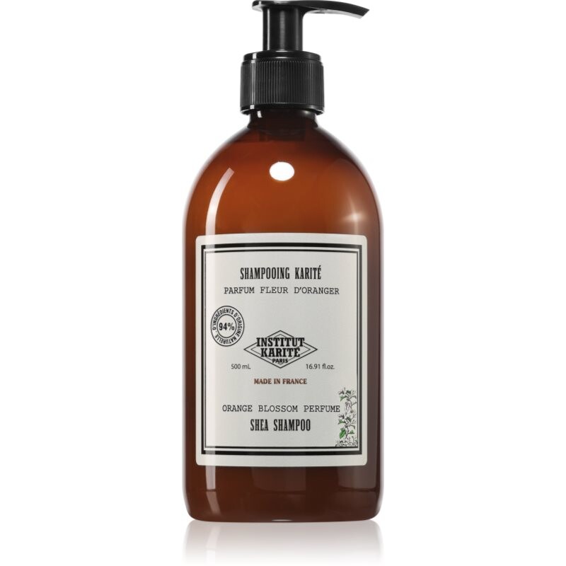 Institut Karité Paris Orange Blossom Shea Shampoo denný šampón s bambuckým maslom 500 ml