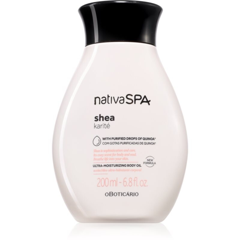 oBoticário Nativa SPA Karité telový olej 200 ml
