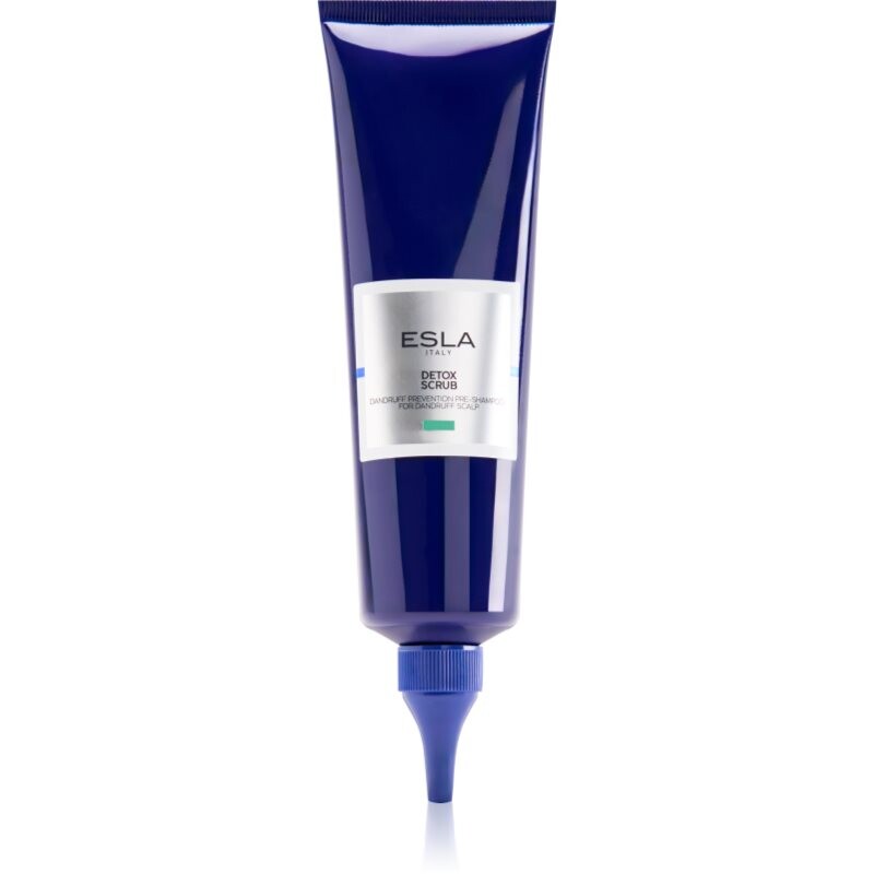 ESLA ITALY Detox Scrub prípravný peeling pred umývaním vlasov proti lupinám 150 ml