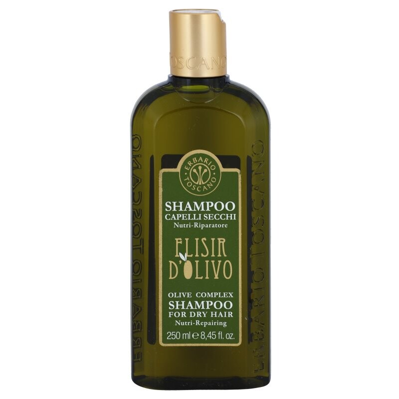 Erbario Toscano Elisir D'Olivo šampón na vlasy pre suché vlasy 250 ml