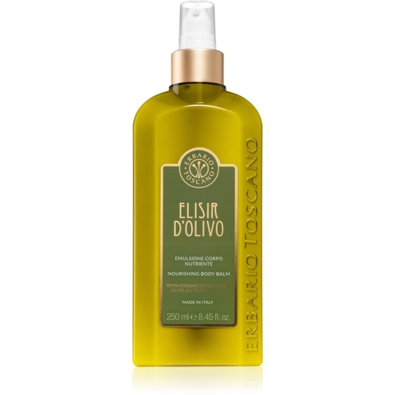 Erbario Toscano Elisir D'Olivo hydratačný telový balzam s olivovým olejom 250 ml