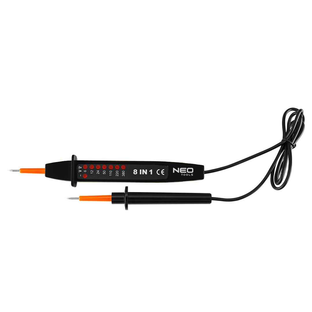 NEO TOOLS Multifunkčný tester napätia 8 v 1 AC/DC 6-380 V 94-006