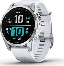 Garmin Fenix 7S Silver/Whitestone Band