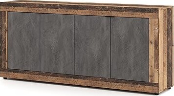 Komoda Lunea 4D, Old Style Dark/Matera