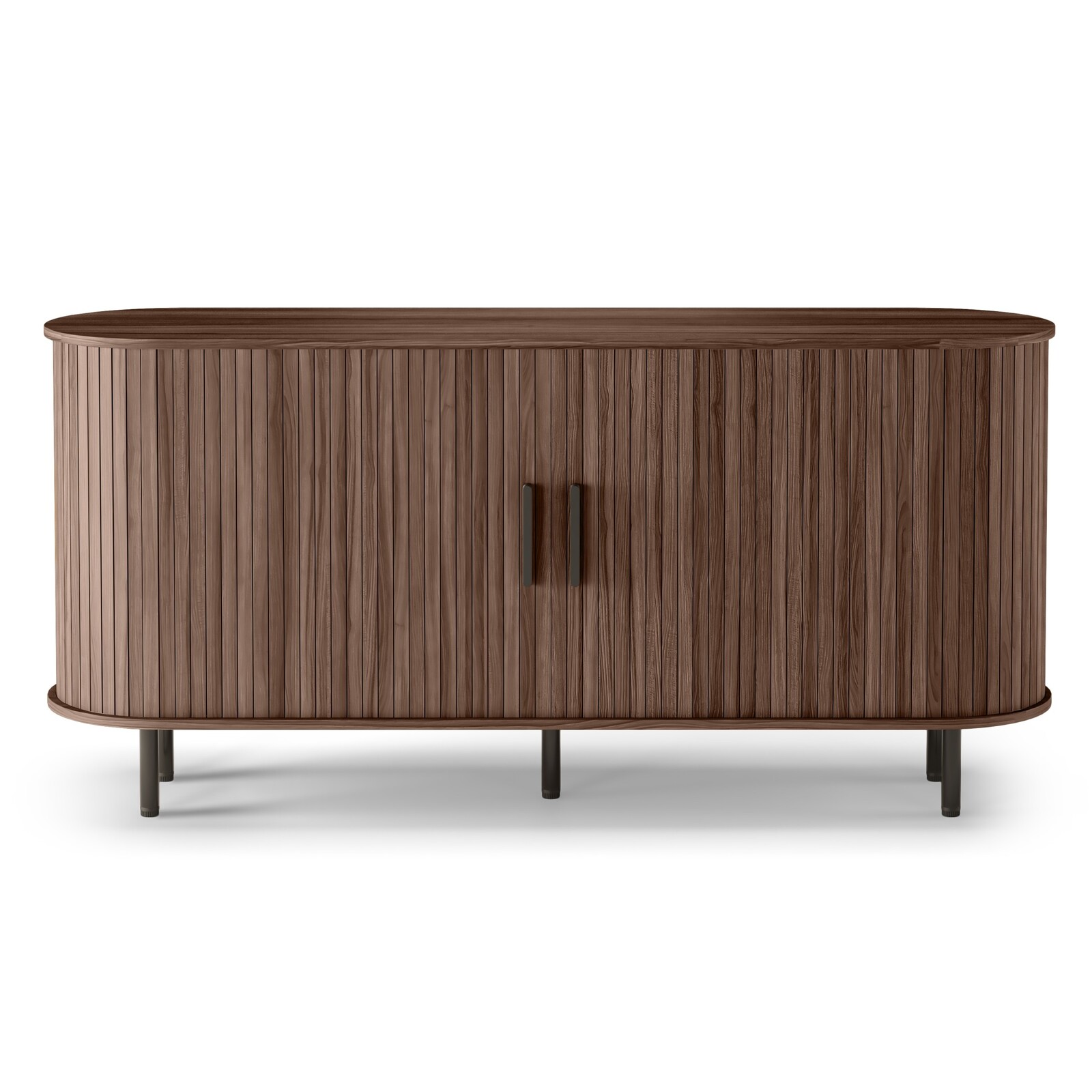 Komoda Gliss 160 cm ořech tmavý