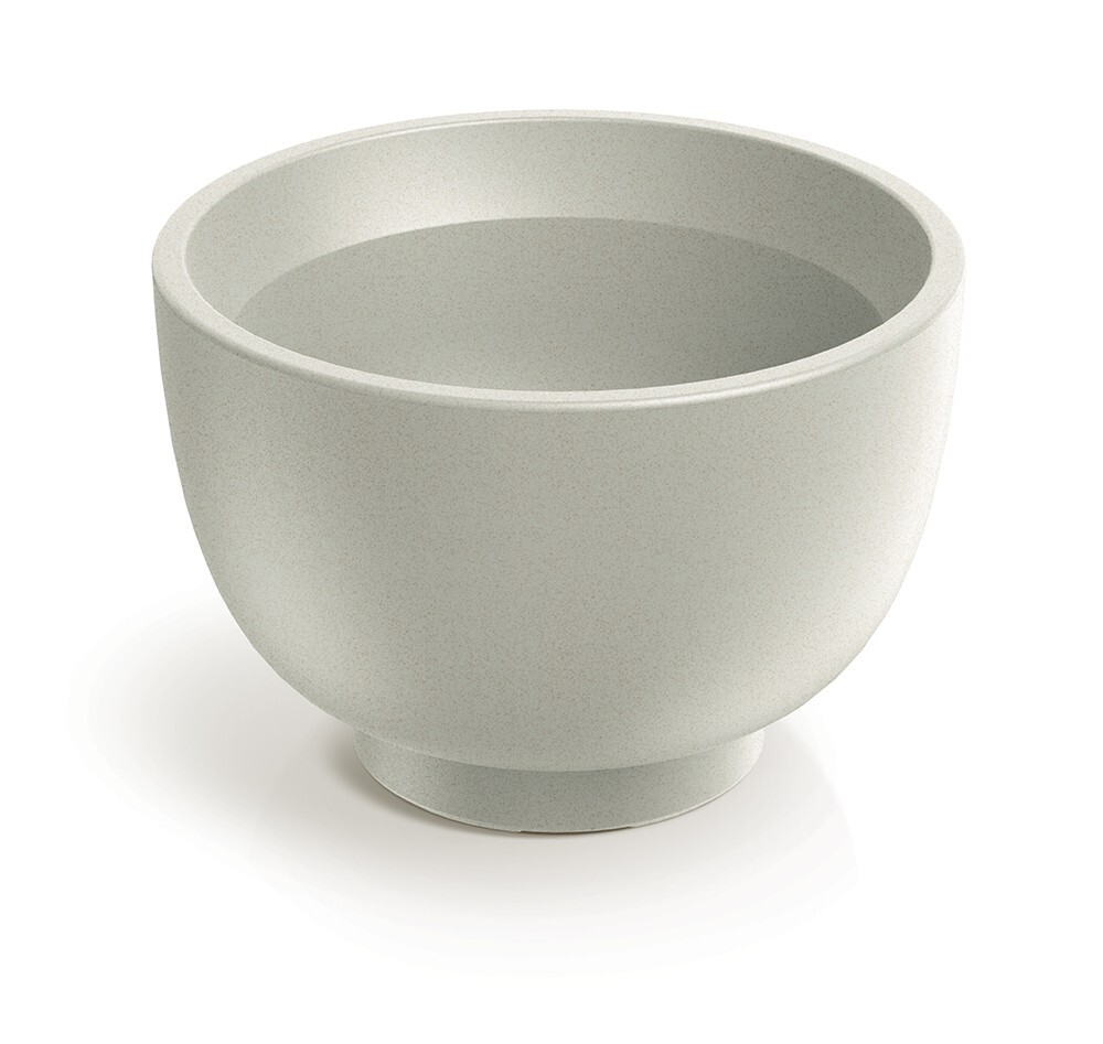 Květináč Vivos Round 40 cm pískový