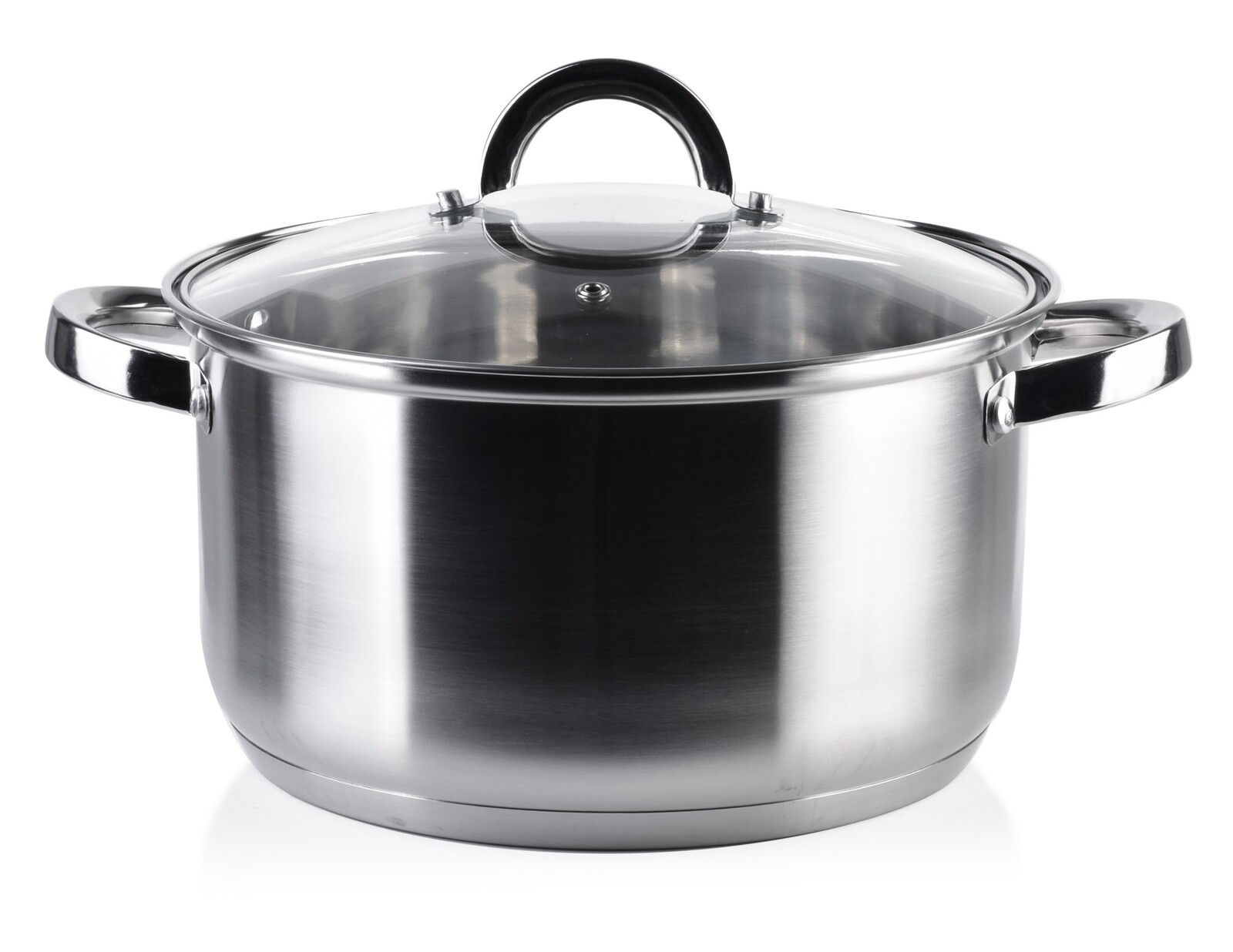 Nerezový kuchyňský hrnec Stredden 5,5 L stříbrný
