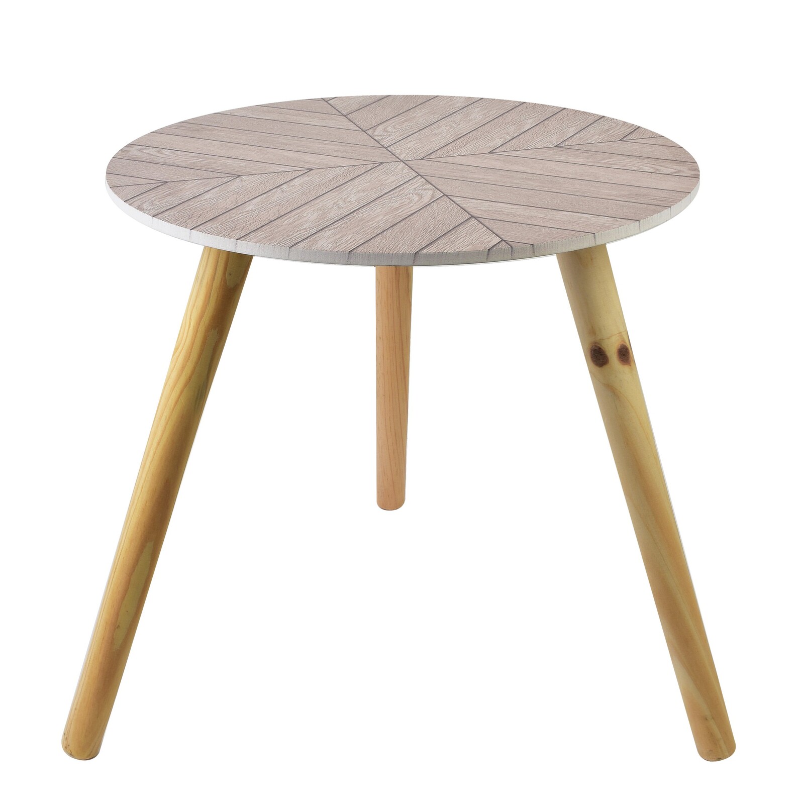 Odkládací stolek Lammy 40 cm béžový