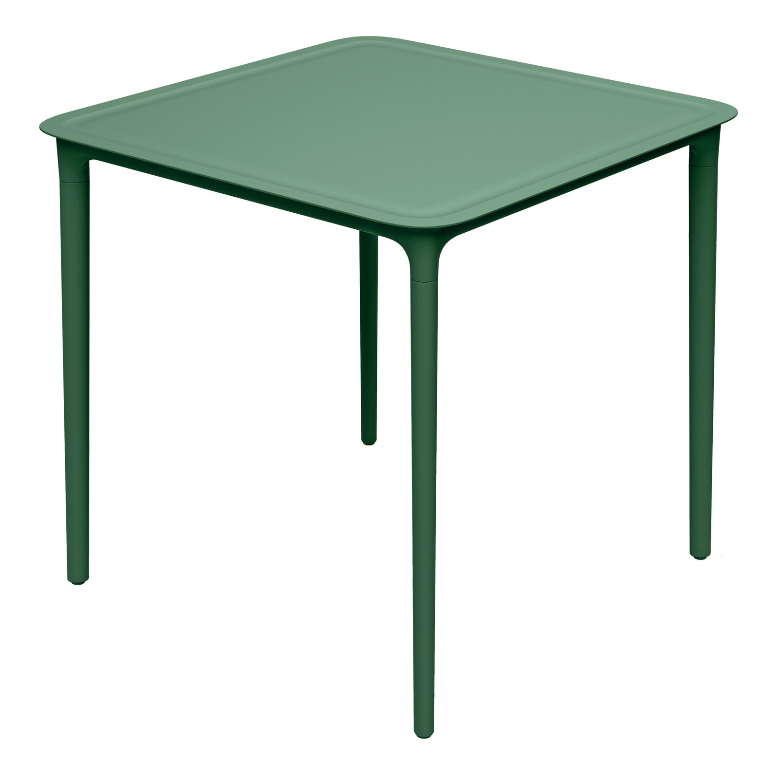 Zahradní jídelní stůl Rimos 77,5x77,5x74,5 cm zelený