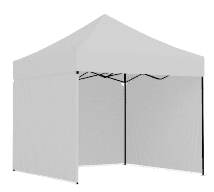 Zahradní párty stan Plengo 3x3 m bílý