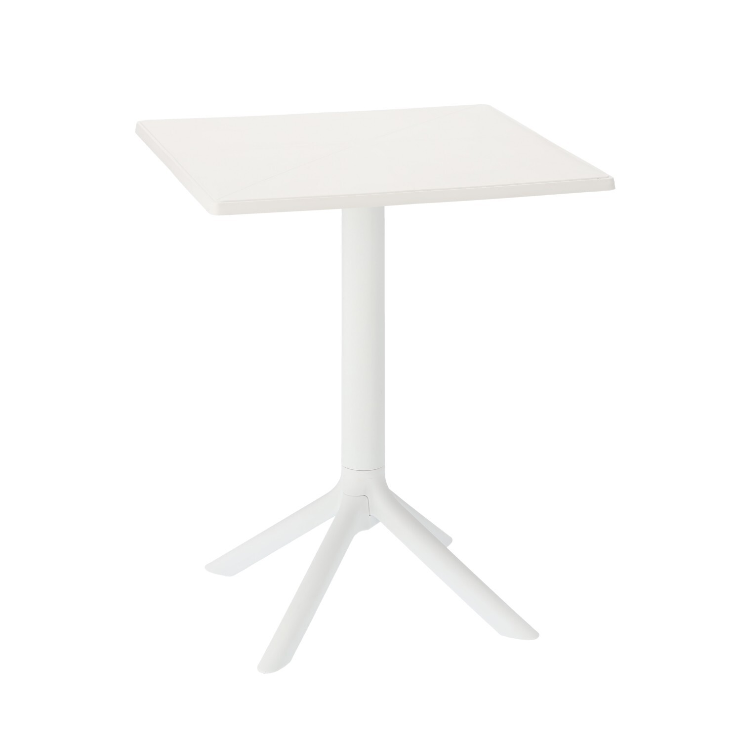 Zahradní stolek Fintro 60 cm bílý