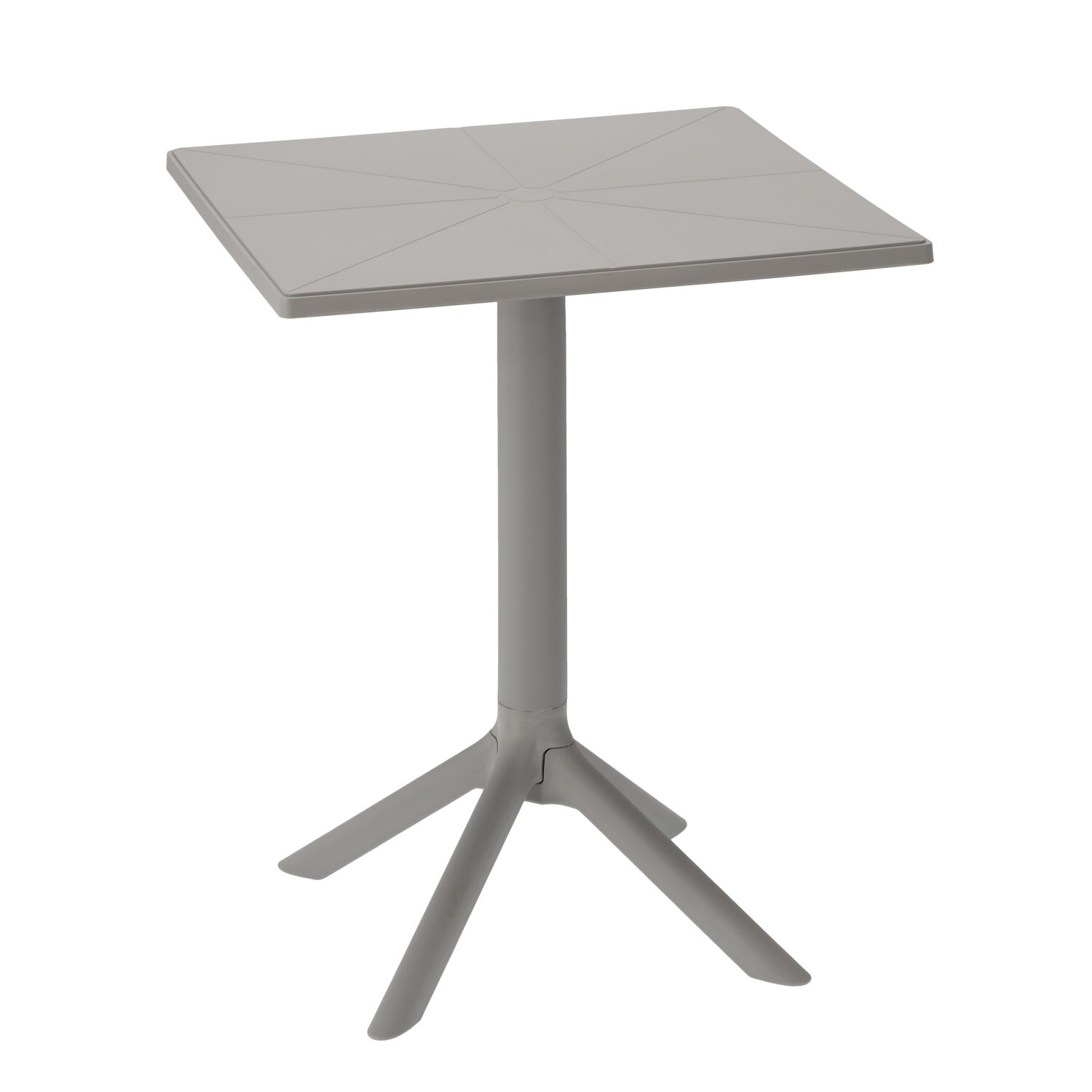 Zahradní stolek Fintro 60 cm šedý