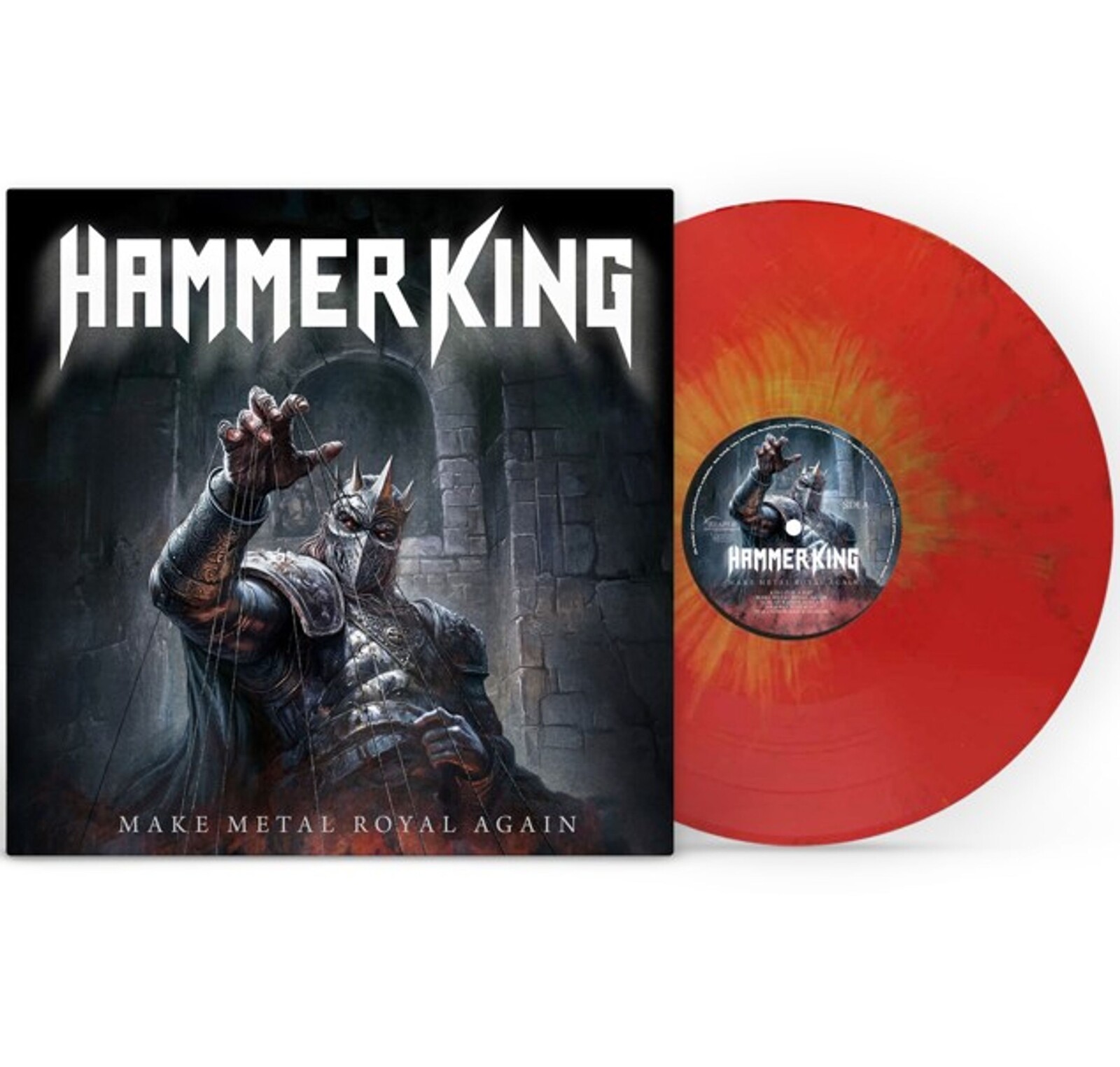 MAKE METAL ROYAL AGAIN (RED/GOLD SPLATTER IN GATEFOLD)