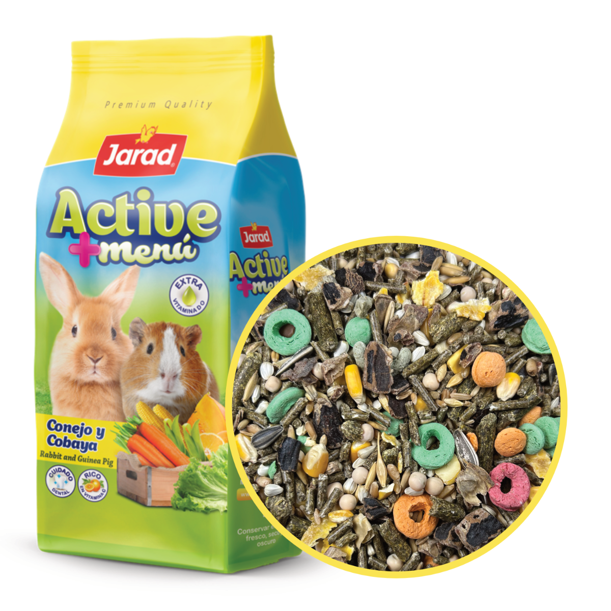 Jarad Active+ Králik & Morča - 2x800g
