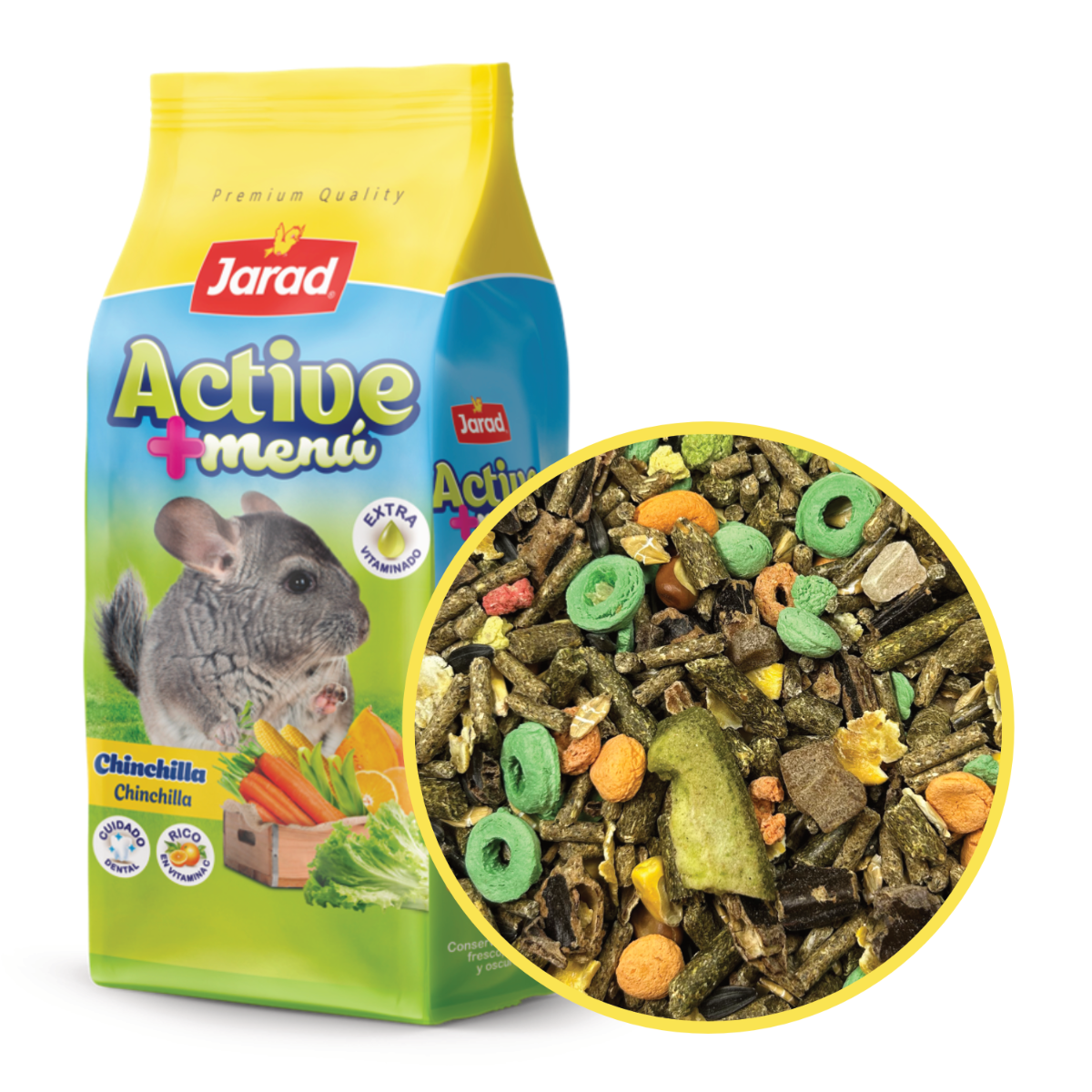 Jarad Active+ Činčila - 2x800g