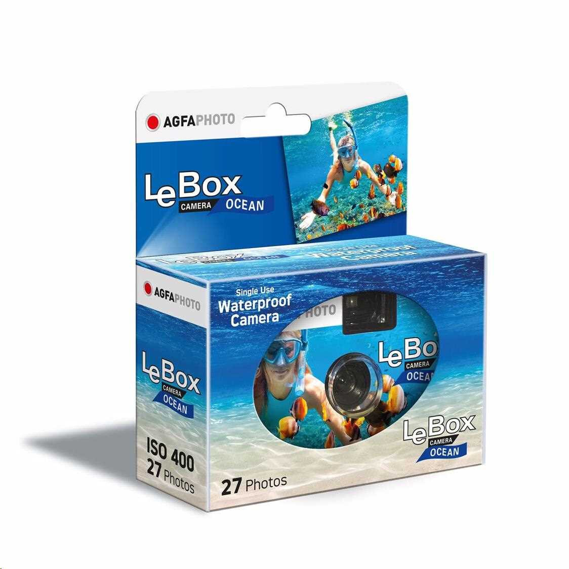Agfaphoto LeBox Ocean 400/27 - jednorazový analógový fotoaparát
