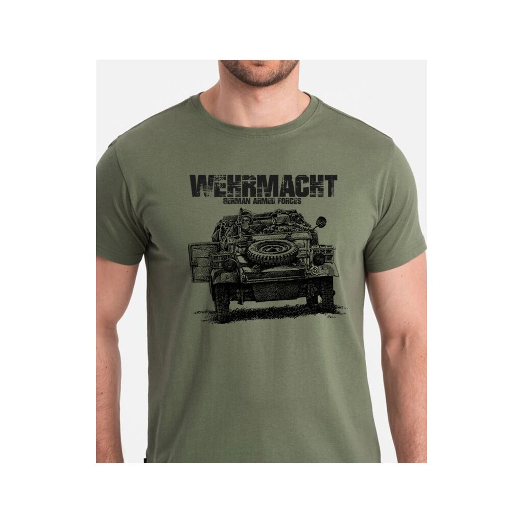 Tričko Striker Wehrmacht German Armed Forces - olivové, M