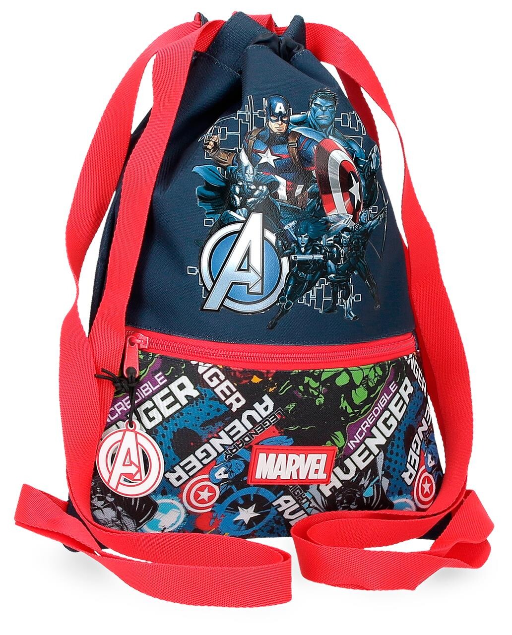 Marvel Vak na prezuvky Legendary Avengers 30x40 cm