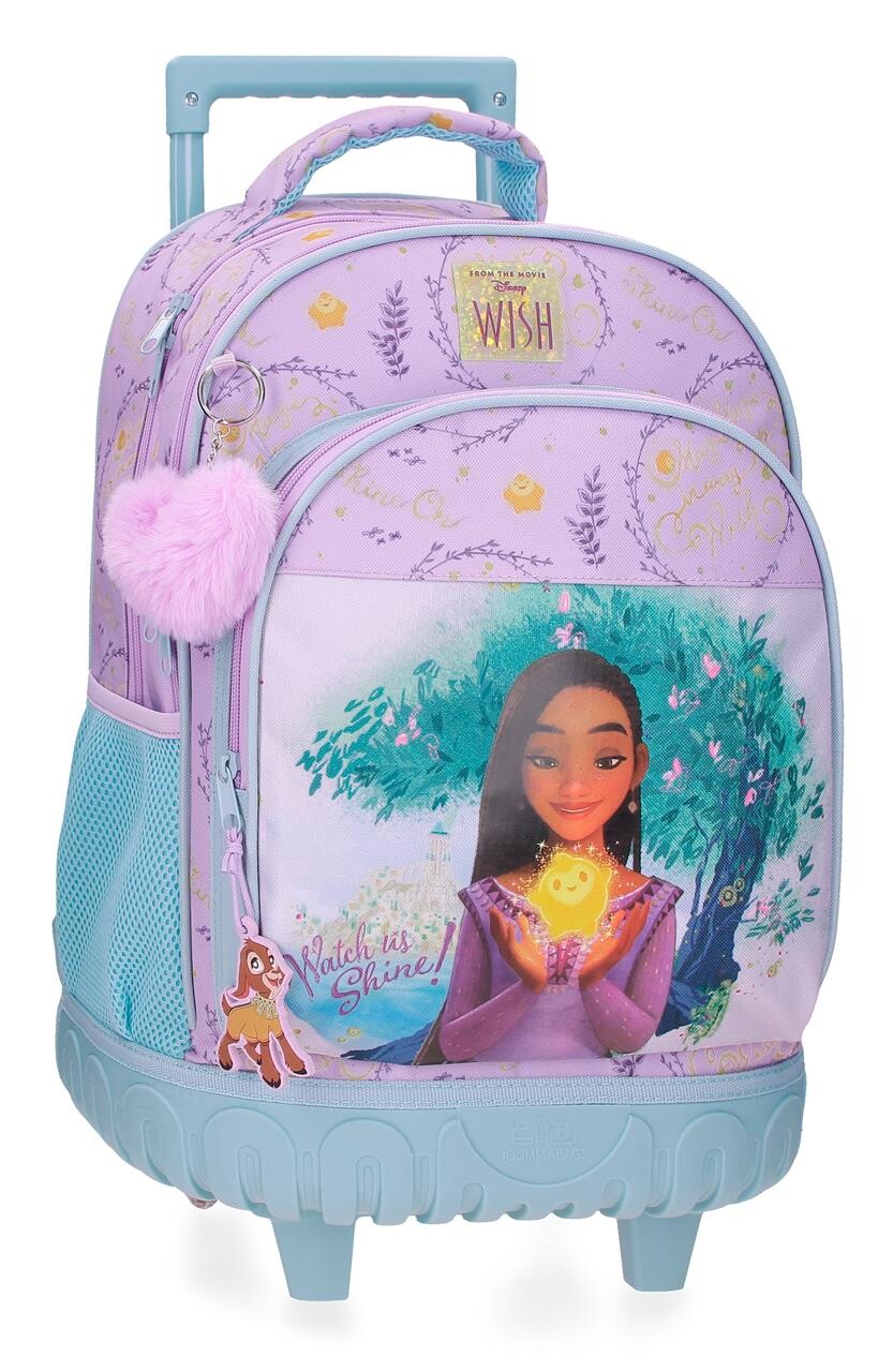 Disney Školský batoh na kolieskach Watch us shine Wish - 30,24 L