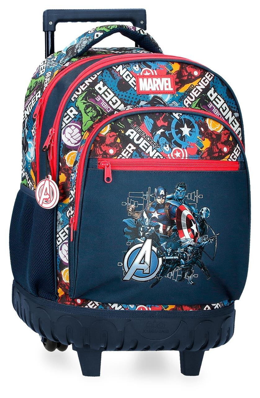 Marvel Školský batoh na kliečkach AVENGERS LEGENDARY - 30,24 L