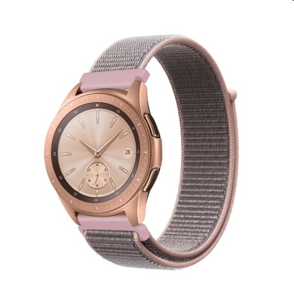 COTEetCI univerzálny nylonový náramok 22 mm pre Apple Watch 424445 mm, piesková ružová WH5270-FS