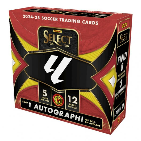 Panini 24-25 Panini Select La Liga Soccer Hobby International Box - futbalové karty