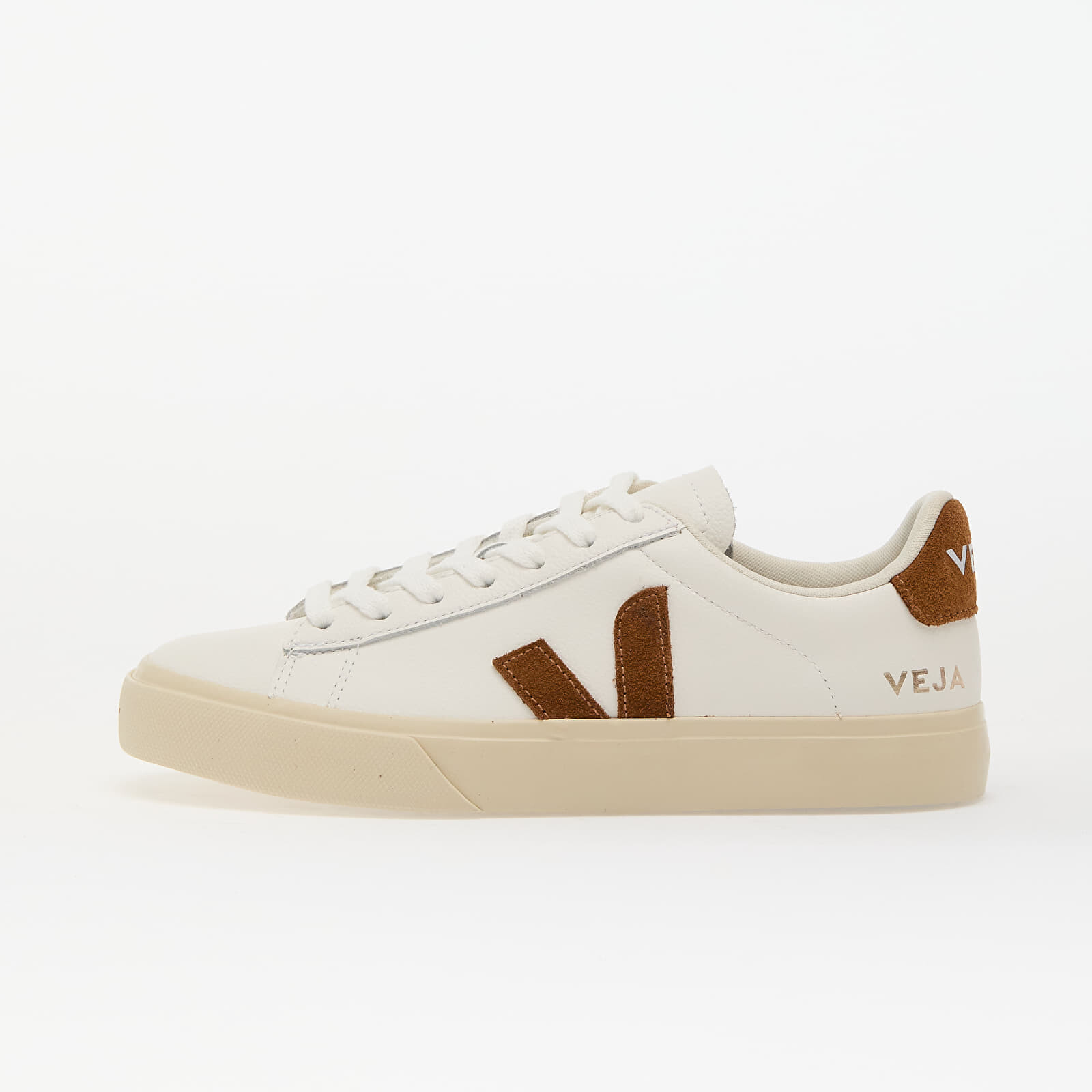 Tenisky Veja W Campo Leather White_Cognac EUR 36