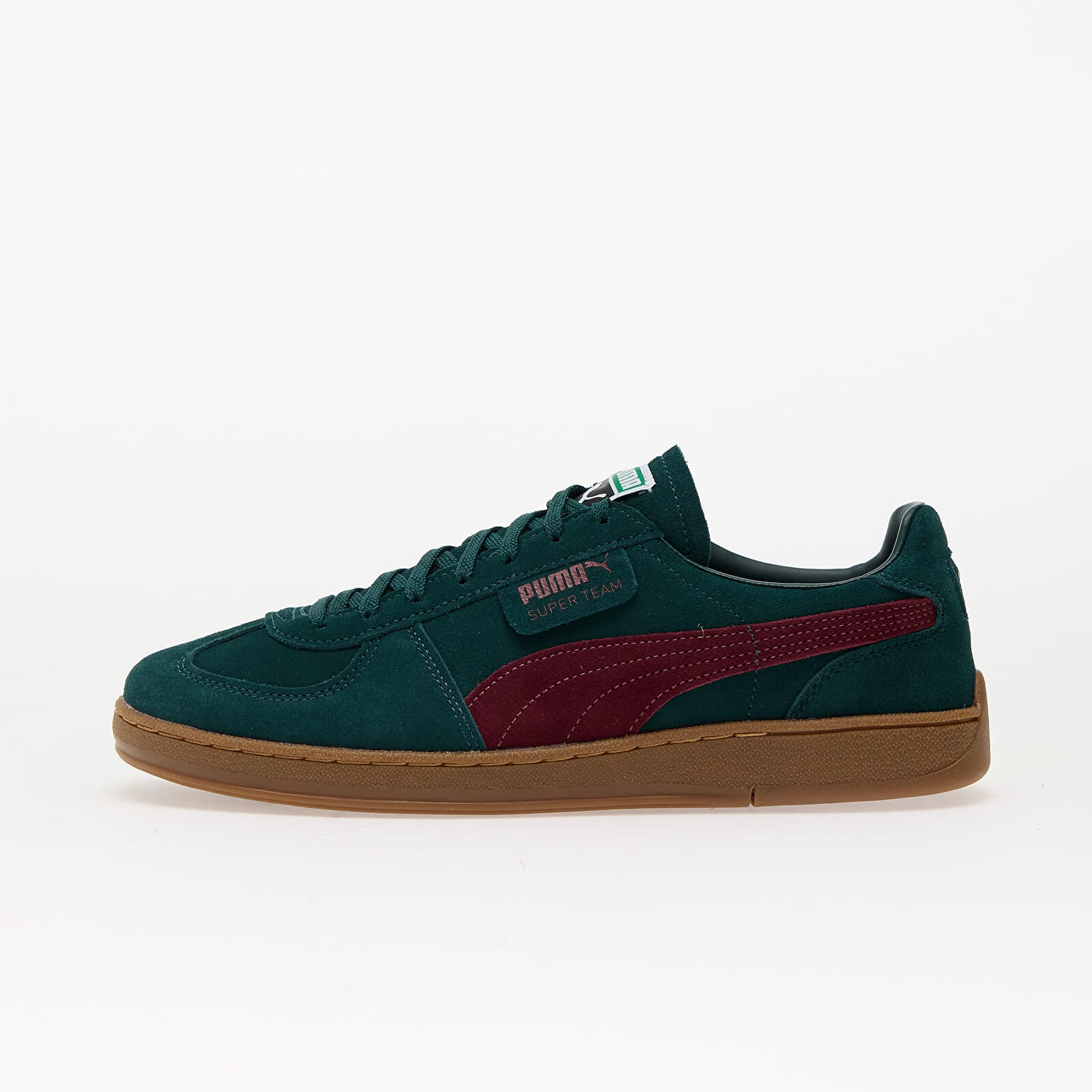 Tenisky Puma Super Team Green Terrain-Ruby Shimmer-Gum EUR 40.5