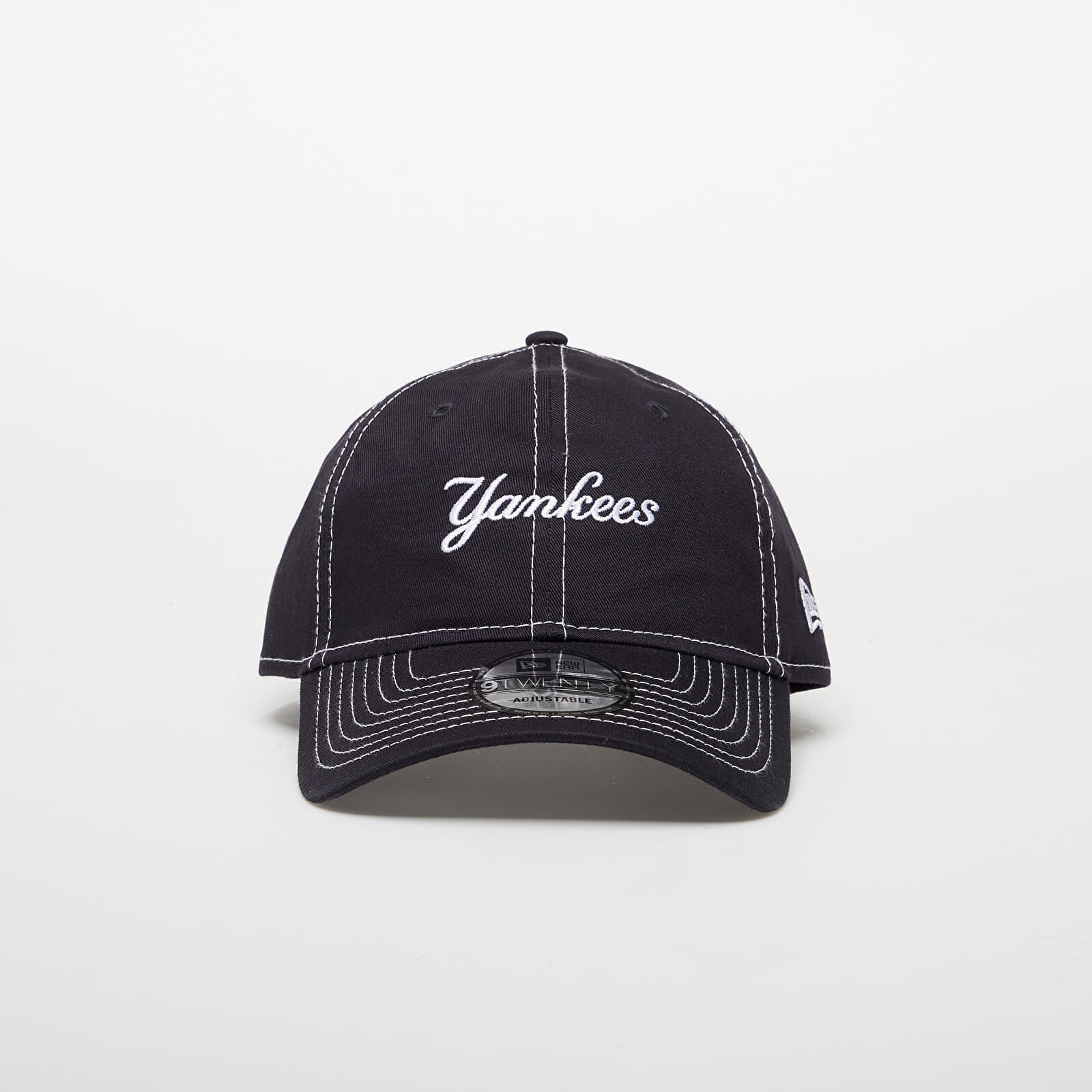 Šiltovka New Era New York Yankees 9TWENTY Contrast Stitch Cap Navy/ White Universal