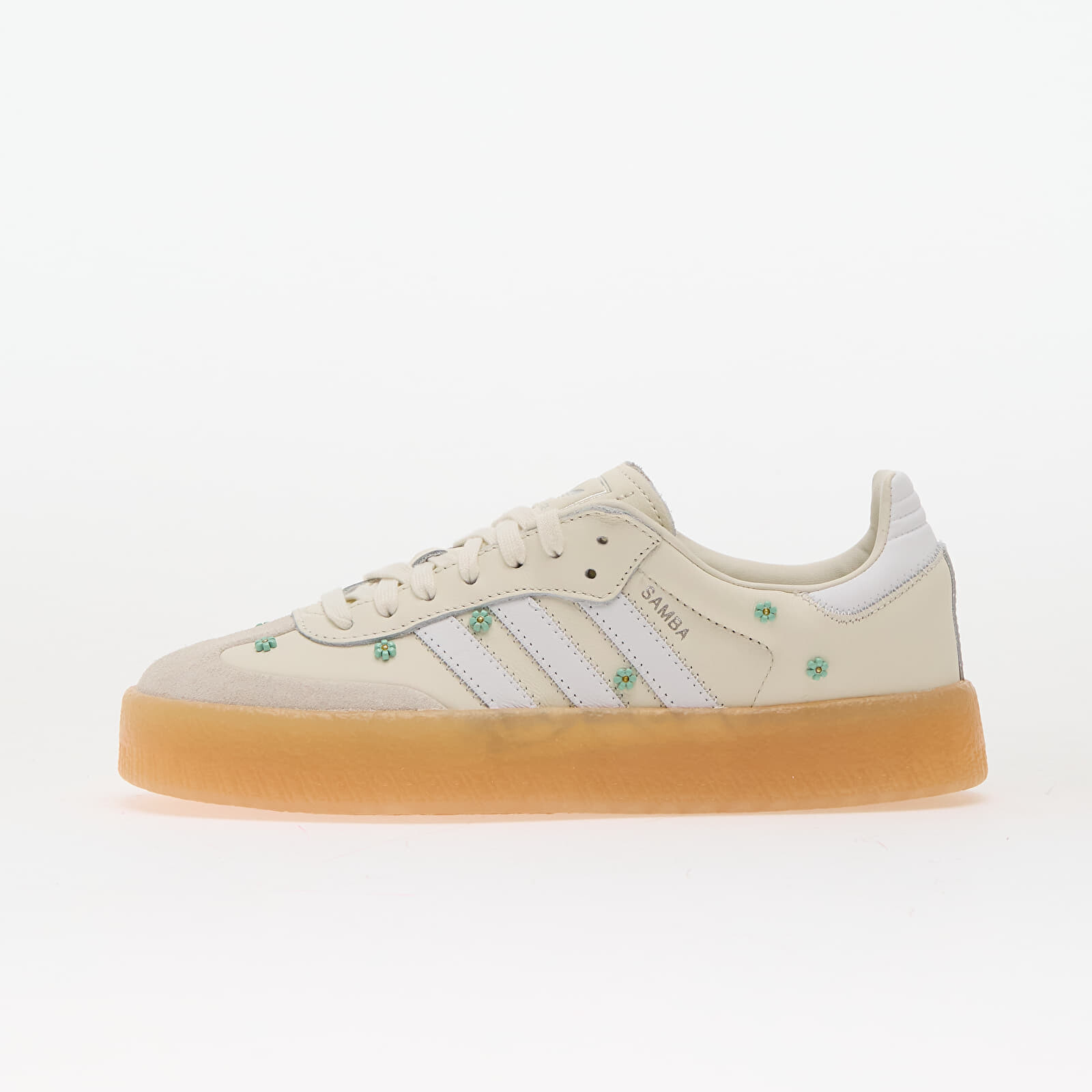 Tenisky adidas Sambae Off White/ Ftwr White/ Clear Mint EUR 4.5