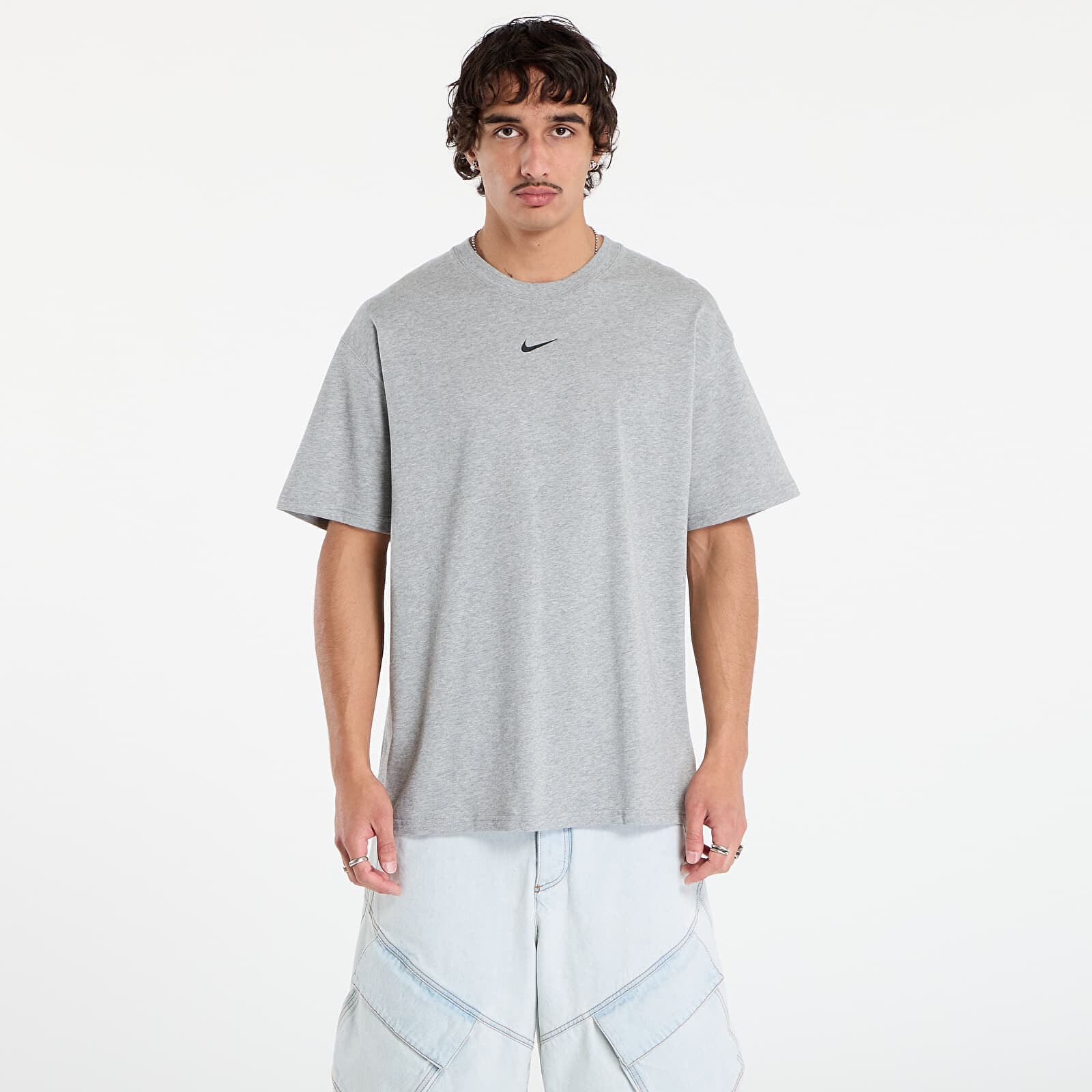 Tričko Nike x NOCTA Men's T-Shirt Dk Grey Heather/ Black XS