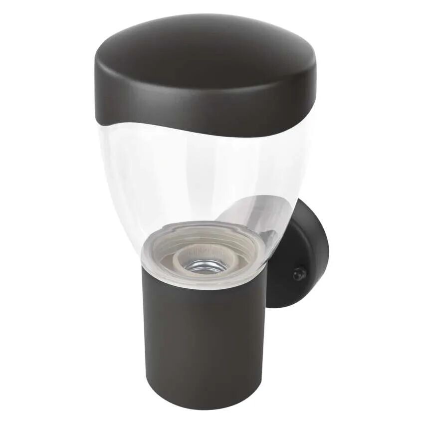 EMOS Antracitové fasádne svietidlo Arteo pre žiarovku E27 ZGA010P