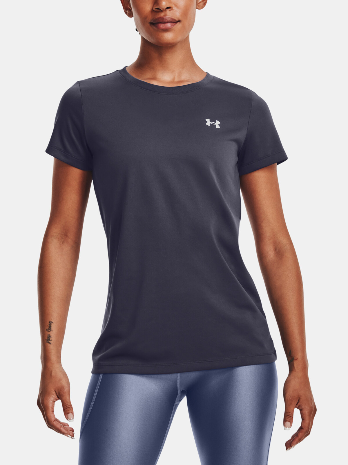 Under Armour T-Shirt Tech SSC - Solid-GRY - Women