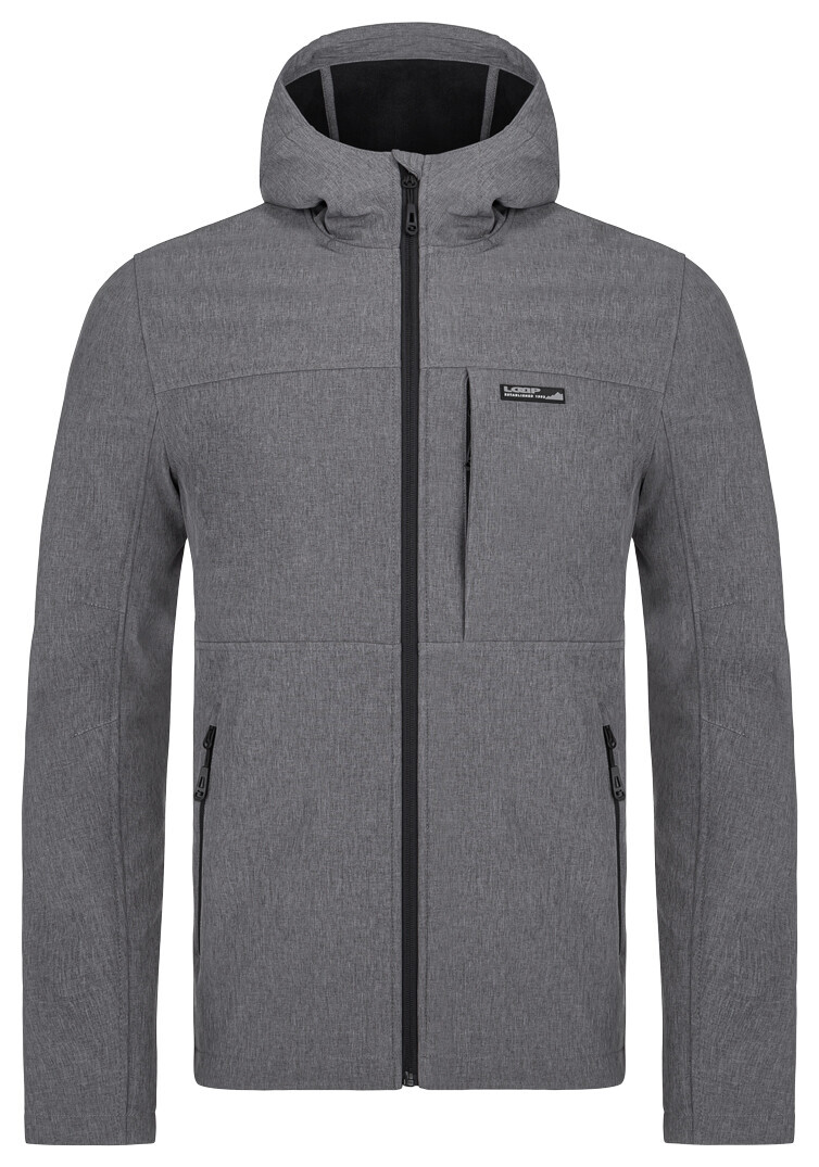Men's softshell jacket LOAP LUSKAN Grey
