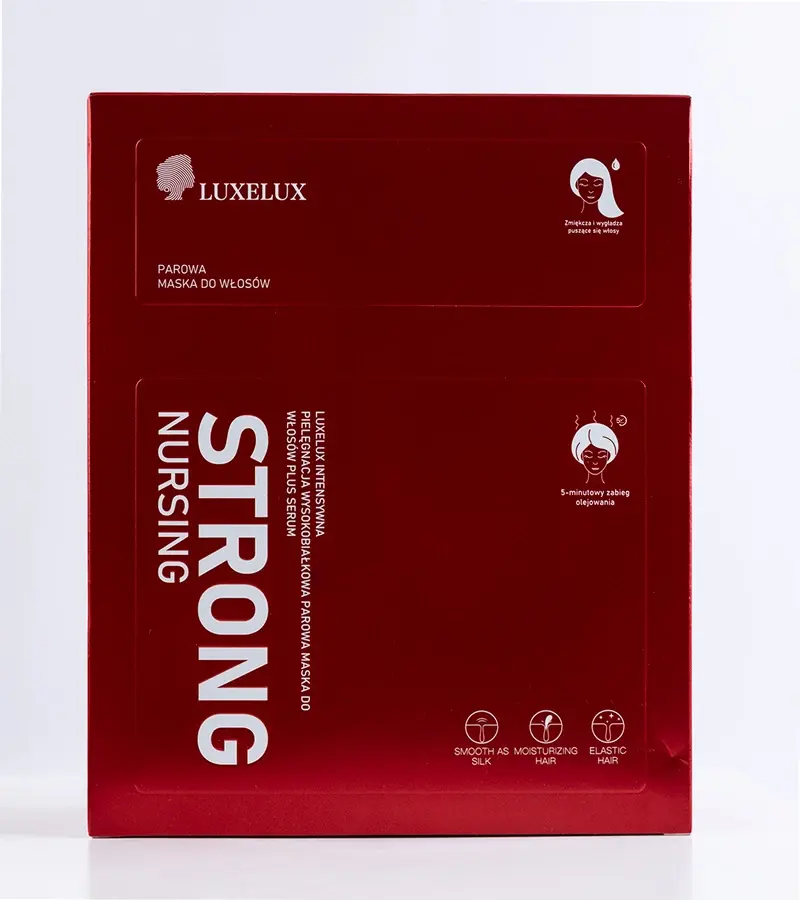 Gemre Parná maska na vlasy LUXELUX STRONG NURSING