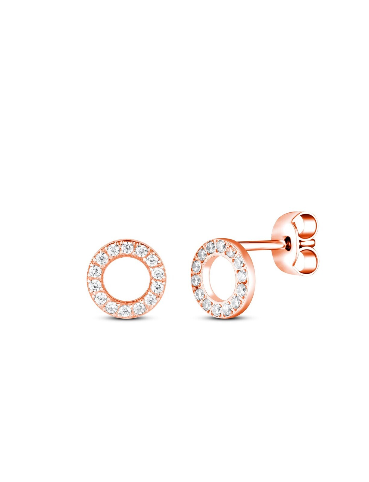 Elorina Rose Gold Earrings