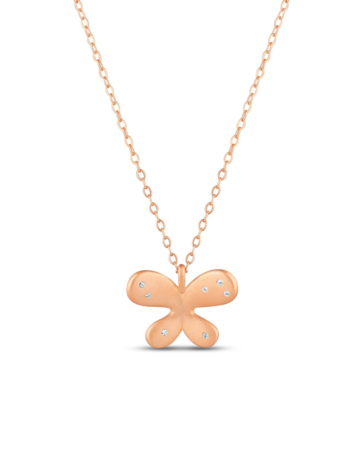 Sanija Rose Gold Necklace
