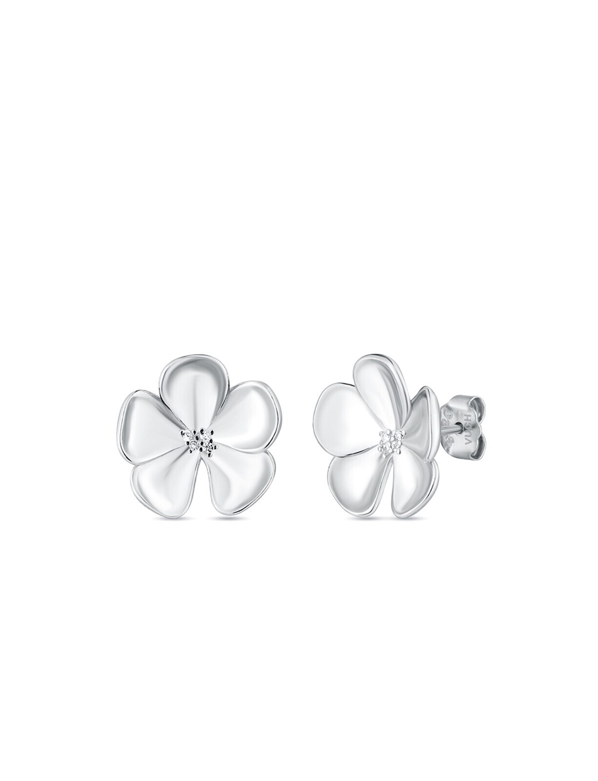 Floret Silver Earrings