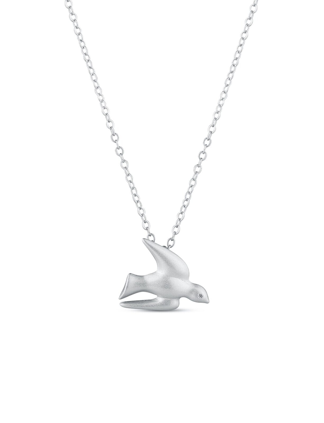 Dove Silver Necklace