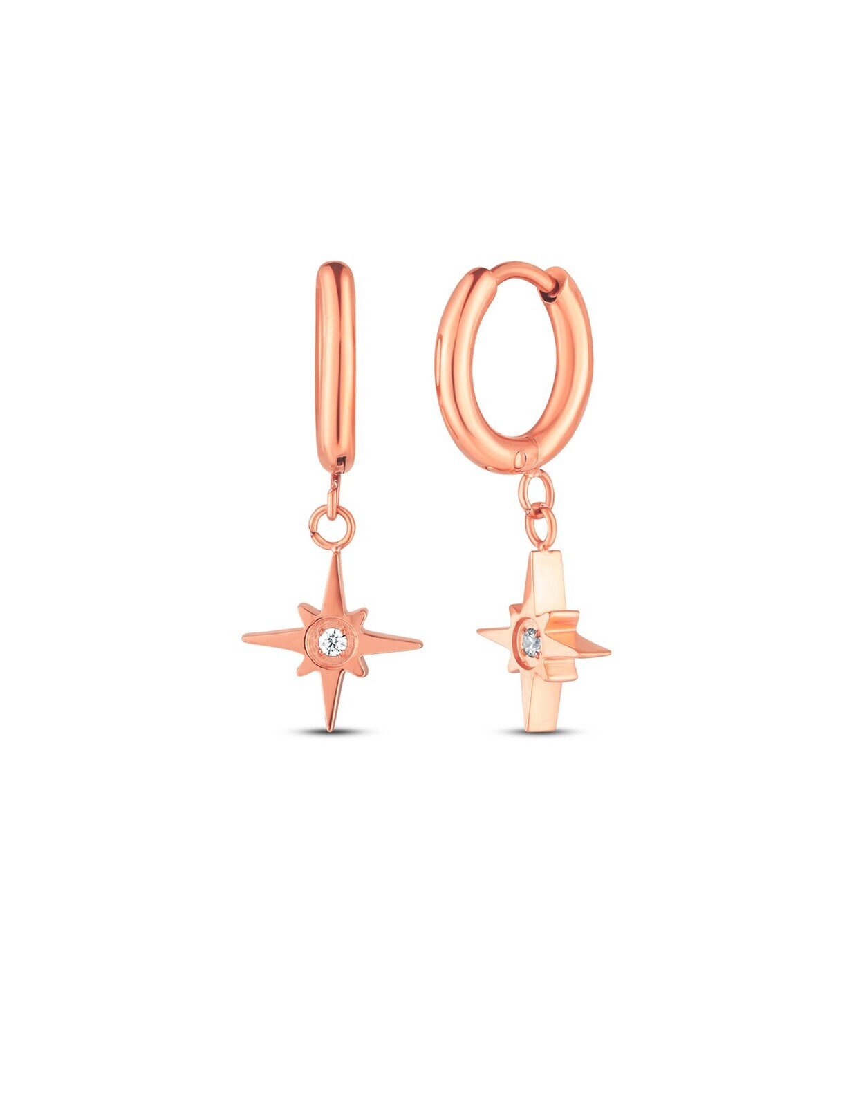 Staria Rose Gold Earrings