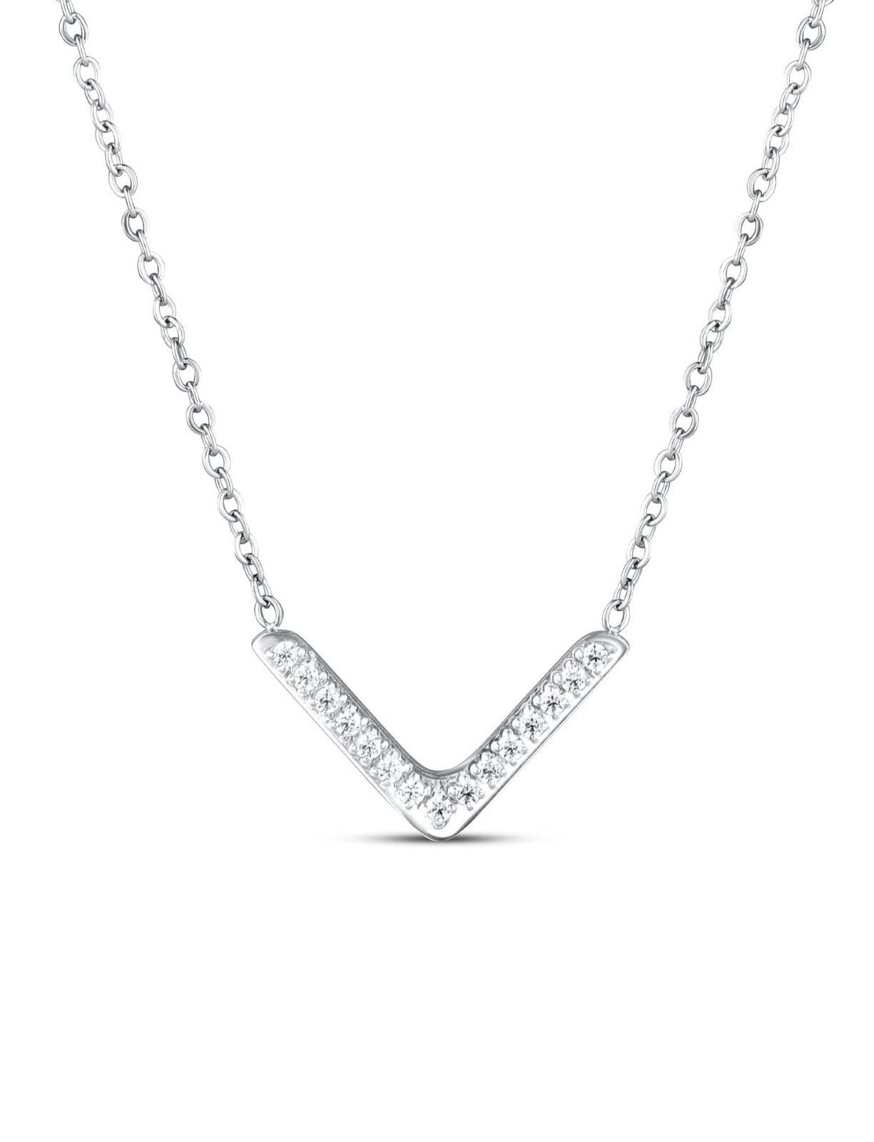 Amelora Silver Necklace