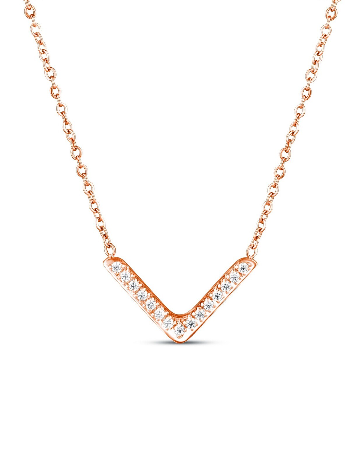 Amelora Rose Gold Necklace