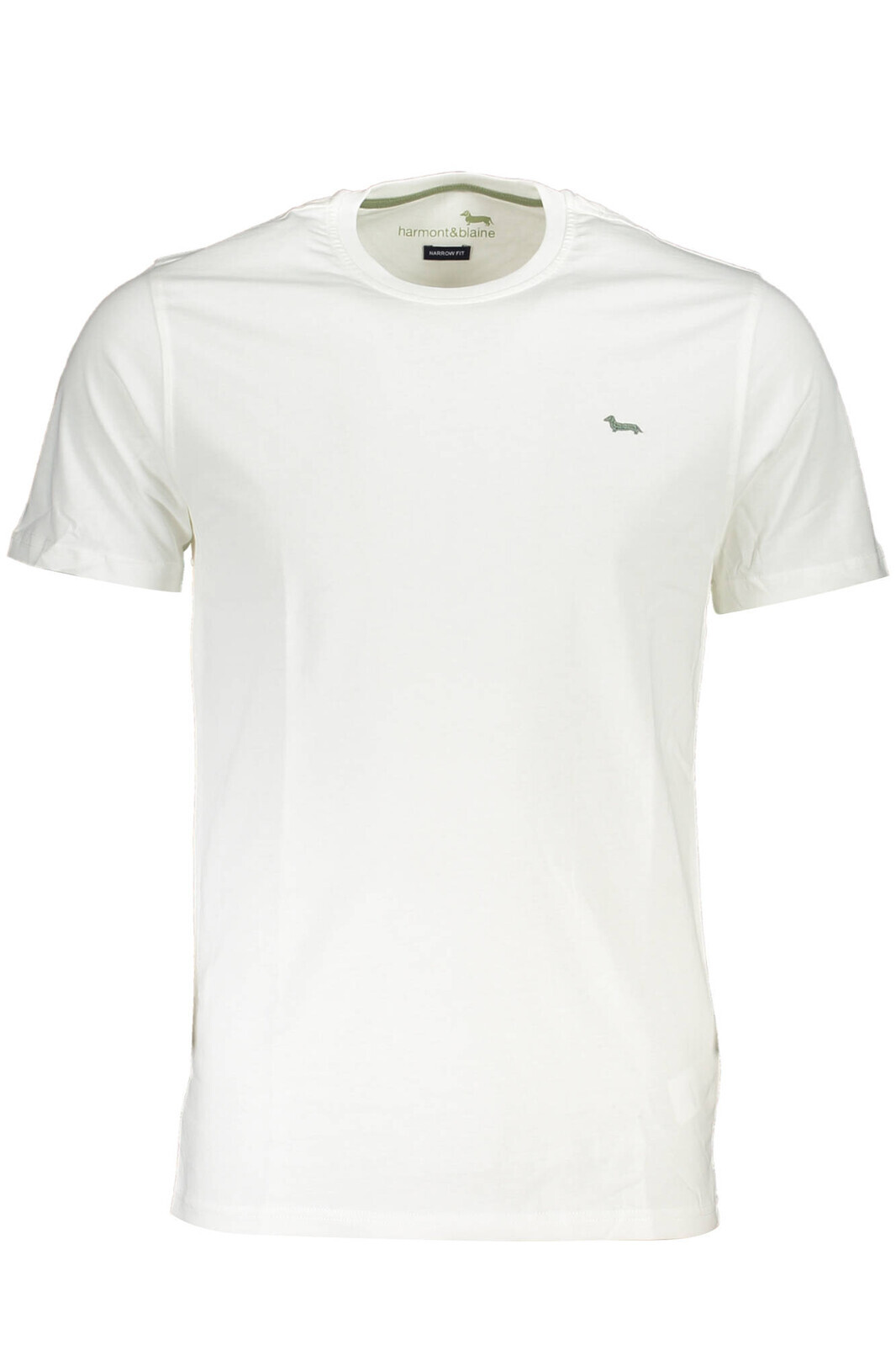 HARMONT & BLAINE WHITE MAN SHORT SLEEVE T-SHIRT