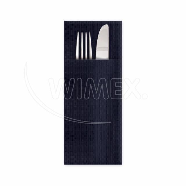 WIMEX s.r.o. Obrúsok CutleryStar 2vrstvový čierny 38 x 32 cm [50 ks]